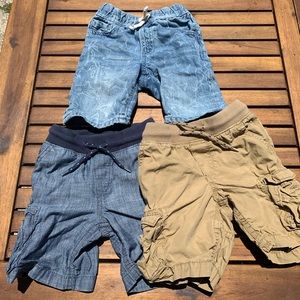 Baby gap 3t boys shorts bundle
